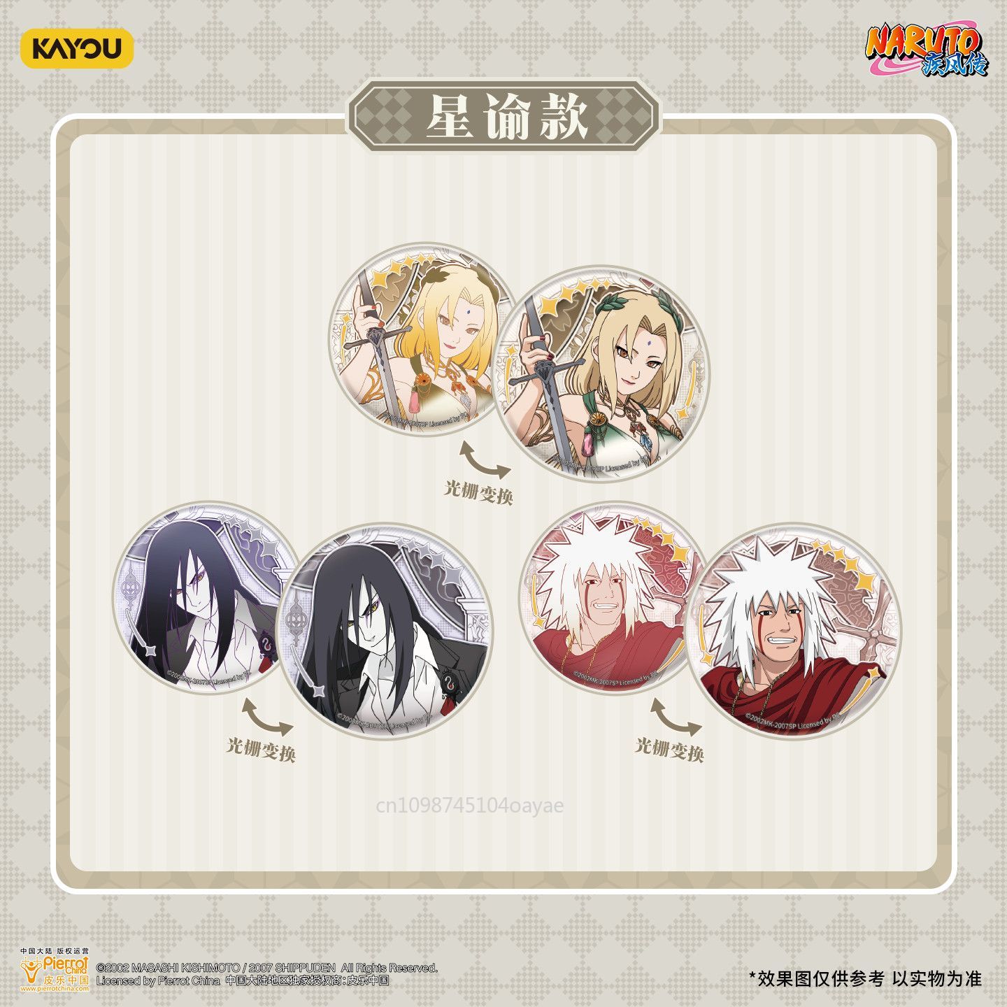 KAYOU Naruto Stellar‑Ode Chapt - огляд і ціна Anime Merchandise Bd