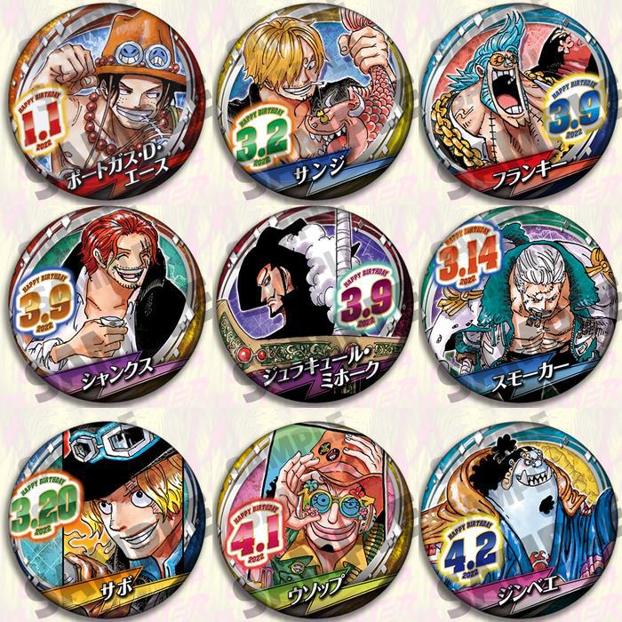 One Piece Anime Badge Pin Set  - огляд і ціна Anime Merchandise In Chinese