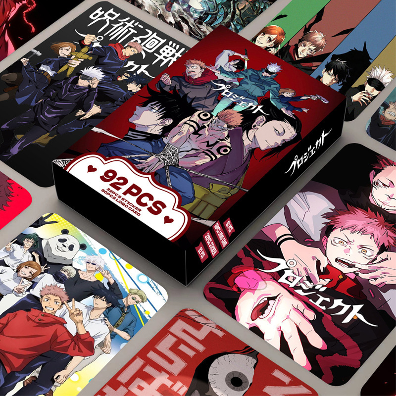 92 Pcs Cards Jujutsu Kaisen Do - огляд і ціна Anime Merchandise In Japan