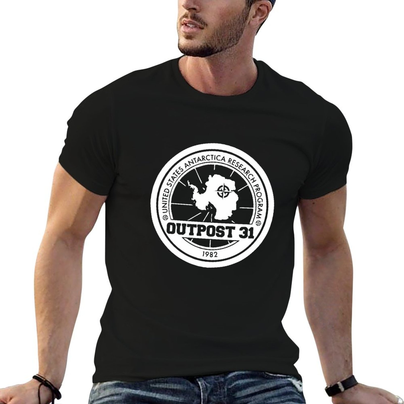 Outpost 31 Logo MERCHANDISE T- - огляд і ціна Anime Merchandise Shirt