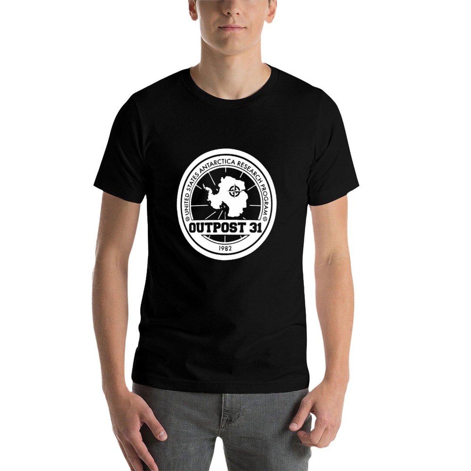 Outpost 31 Logo MERCHANDISE T- - огляд і ціна Anime Merchandise Shirt