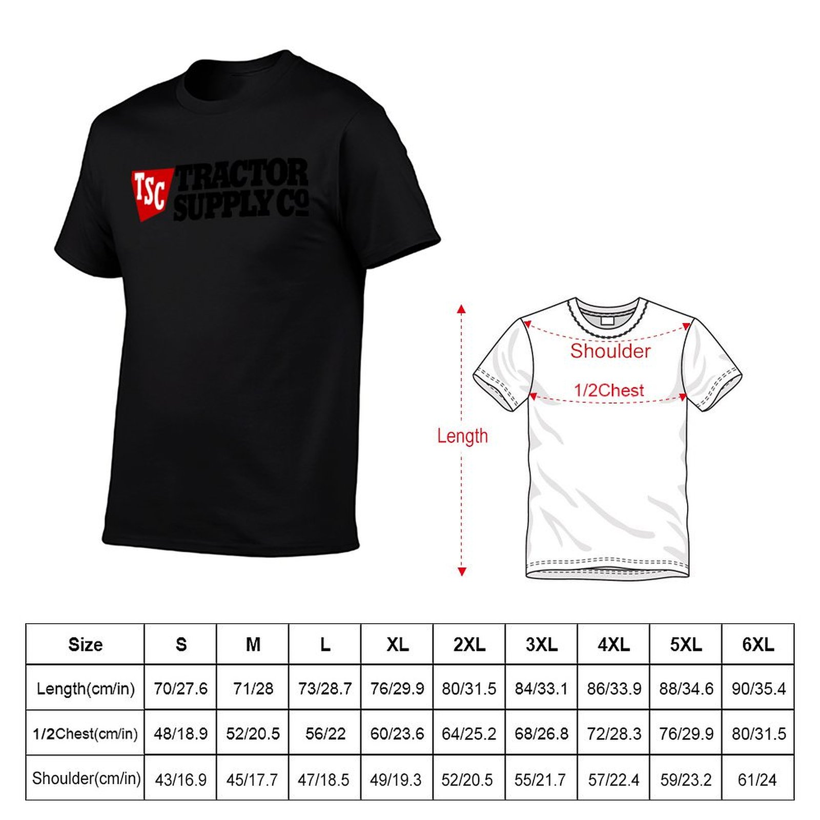 Tractor Supply TSC Logo Mercha - огляд і ціна Anime Merchandise Shirt