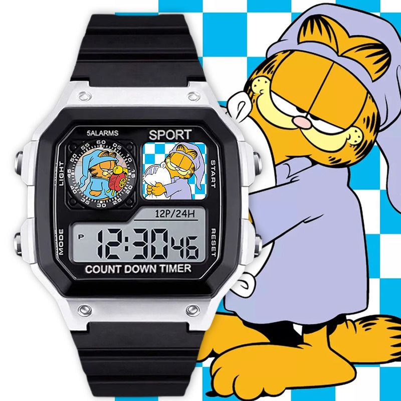 Garfield cartoon cute student  - огляд і ціна Anime Merchandise Wholesale